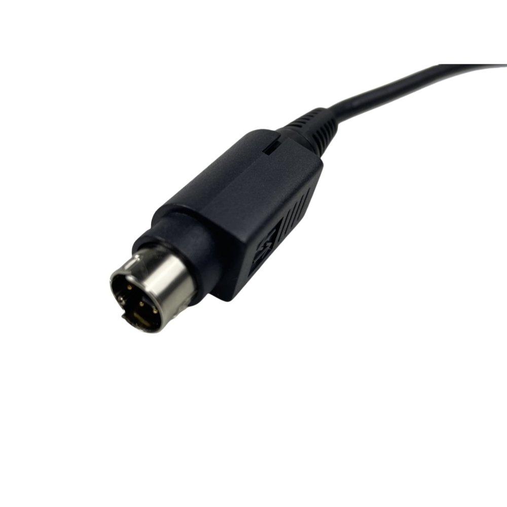 6P mini din connector cable