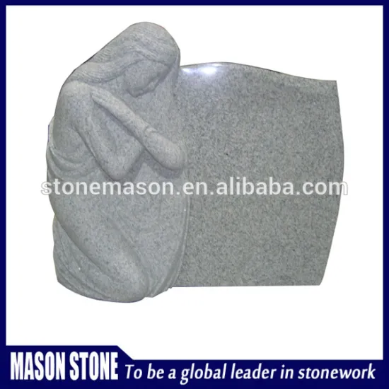 Figure carved G603 cheap headstone