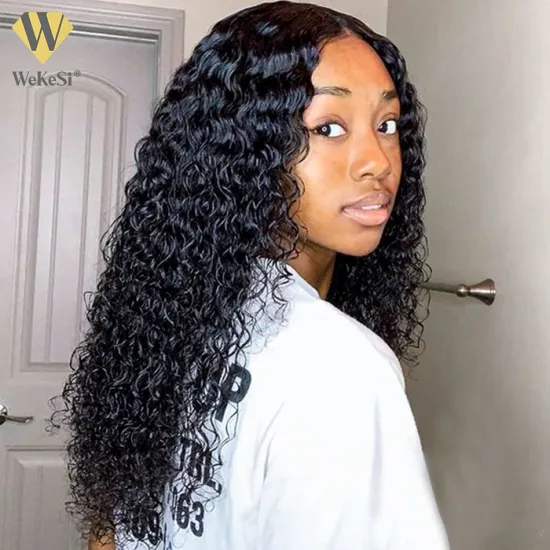 Drop Shipping Curly Deep Wave Brazillian Hair Bundle,Remy Deep Wave Raw Bulk Hair Extension,Mink Cuticle Aligned Hair Virgin