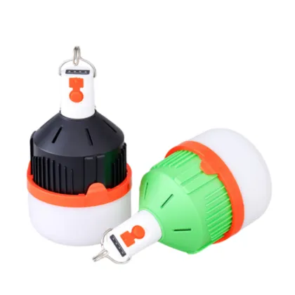 LED Emergency Bulb: Household Power Outage Light & Outdoor Camping USB Charging Bulb