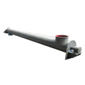 Shaftless screw conveyor for building materials