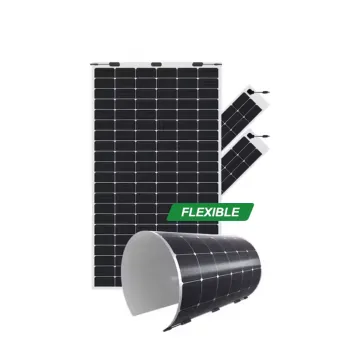 Home Use Mini Transparent Solar Panels - 100W to 800W Folding RV Carport Monocrystalline Flexible Panels