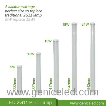 AC100-277V 2835SMD CRI>80 18W PL light
