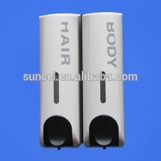 350ml Wall ABS liquid soap dispenser/ 2015 manual soap dispenser/hotel liquid soap dispenser