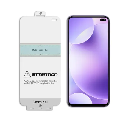 Xiaomi Redmi k30 Ultra-thin Mobile Hydrogel Screen Protector