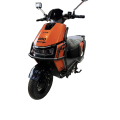 Bold Orange Electric Scooter with Sporty Design