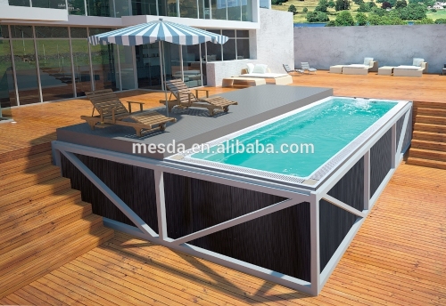 2015 Mexda new design large swim spa WS-PC08A