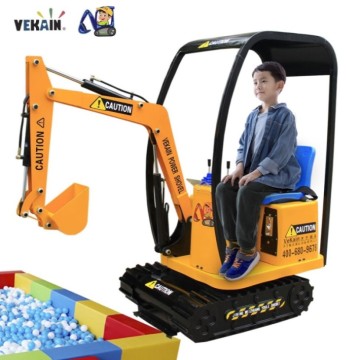 Petit carnaval Ride Electric Excavator jouet pour les enfants