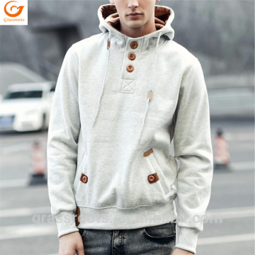 cheap hoody fuzzy hooded sweatshirts plain gray cotton hoodies customized sweatshirts