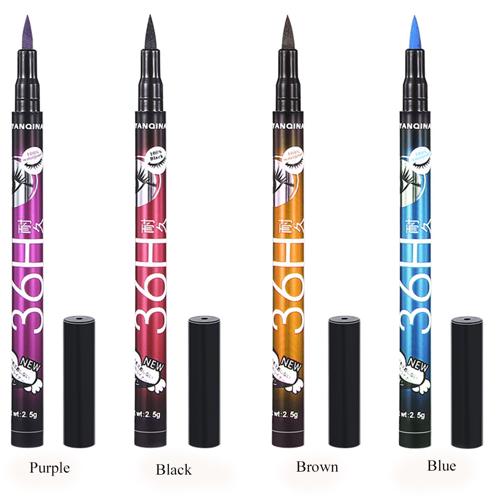 1Pc New 36H Liquid Eyeliner Pencil Waterproof Pen Precision Long-lasting Liquid Eye Liner Smooth Beauty Make Up Tools DROPSHIP