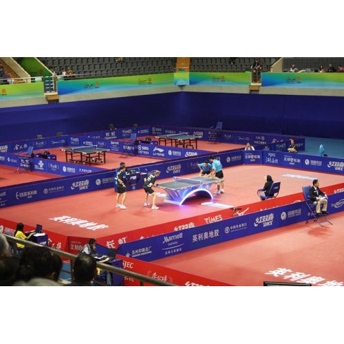 vinyl sports flooring for Table tennis Match use