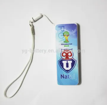 2014 World Cup Promotion Gift Perfume Power Bank Mobile Phone Charger