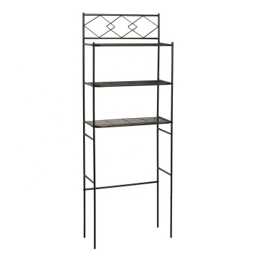 Bathroom Storage Organizer Metal Shelf Toilet Rack