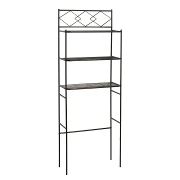 Bathroom Storage Organizer Metal Shelf Toilet Rack