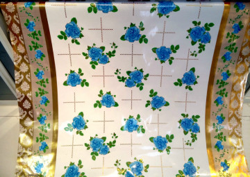 Shuangjie Shining PVC Tablecloths for Wedding Factory Sales