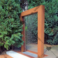 Environmentally Friendly Corten Steel Water Feature