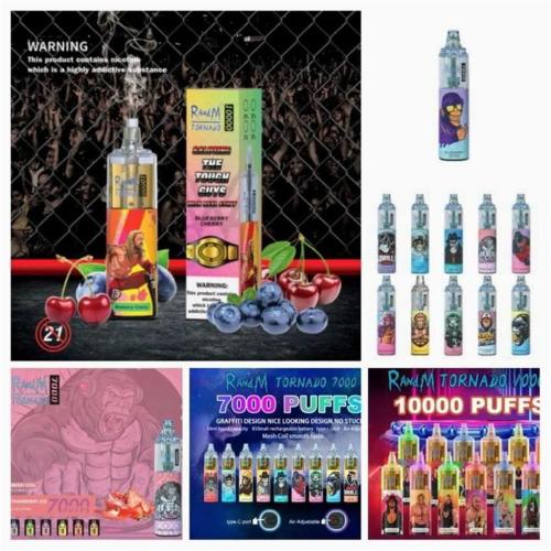 Randm Tornado 10000 Kits de vape descartáveis