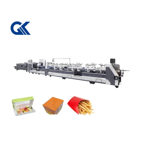 High-Speed Automatic Cardboard Box Folder Gluer for 4-6 Corner Paper Boxes (400m/min)