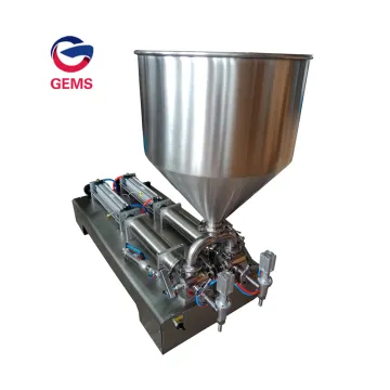 Automatic Jam Ketchup Filling Glass Bottle Juice Filler