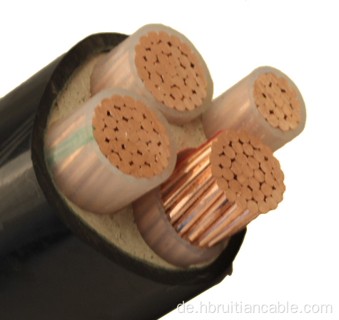 PVC -Jacke gestrandet Kupferleiter Kabel Elektrisch Kabel