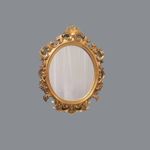 Specchio con cornice intagliata Woodern