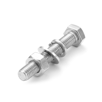 HOT DIP GALVANIZED GRADE 4.8 BOLT AND NUT