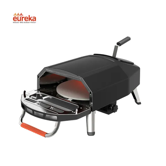 Italian 16 Inch Fast Pizza Oven with Stone