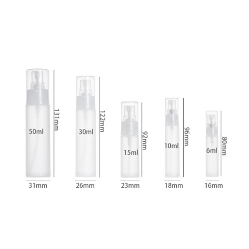 China Cosmetic packaging mist spray bottle with hand sanitizer Manufactory