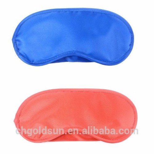 Lampu Tidur Eyemask Hitam Elastis Bersantai Untuk Pesawat