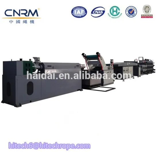 PP Raffia Rope Yarn Making Machine