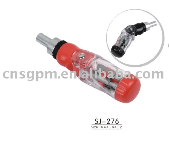 12pcs ratchet screwdriver