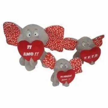Plush Elephant Toy Plush Toy  Plush Baby Toy Valentine Toy