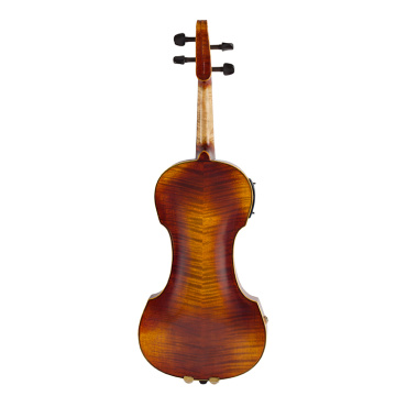 No F whole weak tone eletroacoustical violin