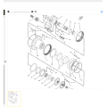 Annual supply of Caterpillar 12G grader accessories 7D7889 gear ring 7D-7889