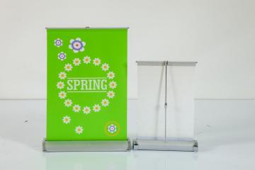 Modern High-quality Retractable Mini Desktop Roll up Stand