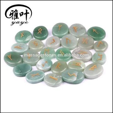 Gemstones Engraved Reiki Healing Rune Stones/Semi-precious Stones Runes Stones