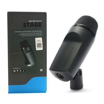 プロのE602-IIカラオケ、楽器、舞台のパフォーマンス用のCardioid Dynamic Drum Microphone