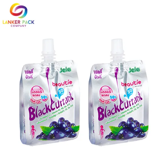 Baby Food Pouches With Spout For Puree Packaging