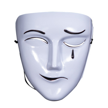 Μάσκα κωμωδίας τραγωδίας White Wink Tear