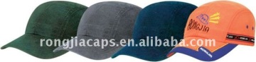 4 panel 100% polyester sports cap