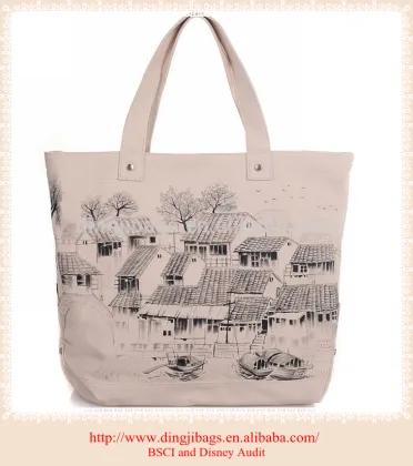 Functional Reusable canvas Shopping Bag