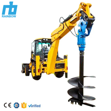 RB4500 Hot Sale Hydraulic Auger για φορτωτές και εκσκαφείς Skid Steer και εκσκαφείς