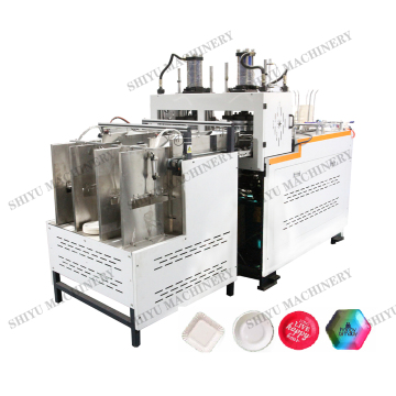 High Speed Fully Automatic Paper Cup and Plastic Plate Making Machine