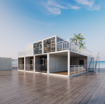 20 ve 40 feet tatil konteyner evi