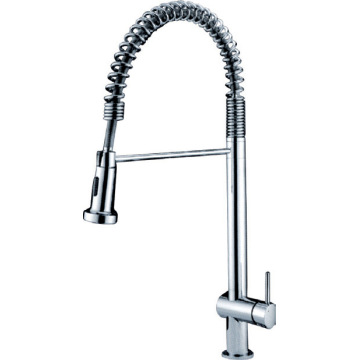 Single Lever Kitchen Spring Flexiable Spray Faucet