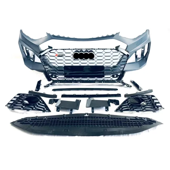 100% Fit Complete Car Front Bumper Assembly Grille for Audi A4 2020-2021 - RS4 Style Replacement