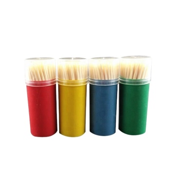 Bamboo Toothpicks Round Tooth Picks For Teeth Cleaning