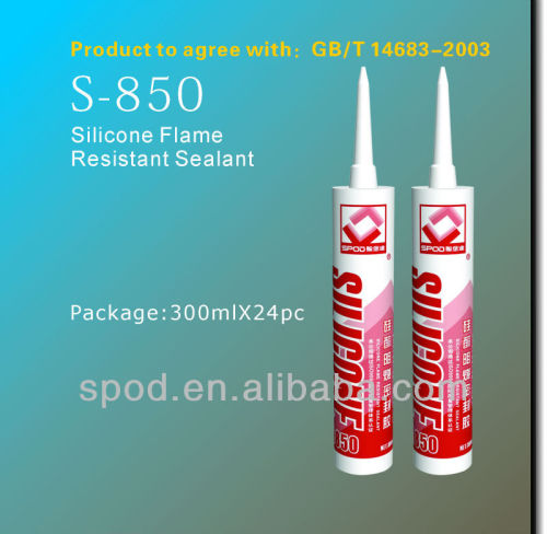 850 silicone flame resistance sealant