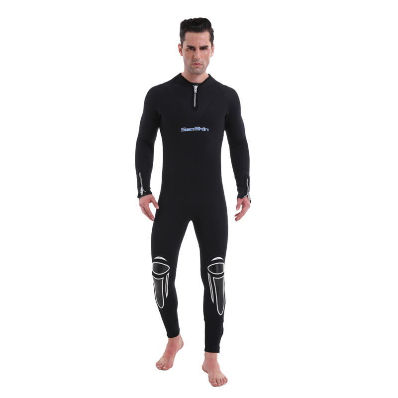 Zeilin 4 mm kalksteen neopreen terug zipper duiken wetsuits