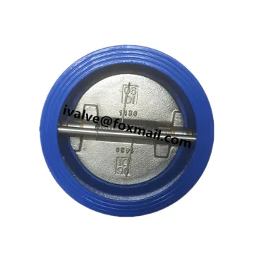 Wafer Type Spring Loaded Check Valve
